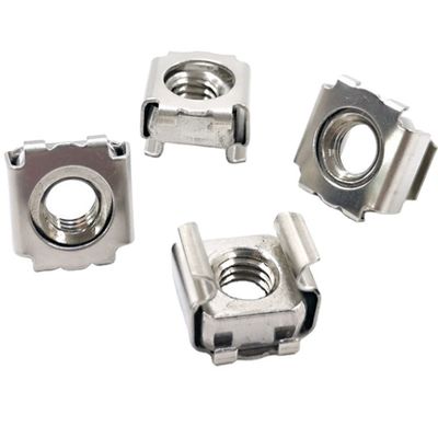 Automobiele industrie 304 roestvrij staal Clamp Nut Floating Square Nut Sheet Fastener