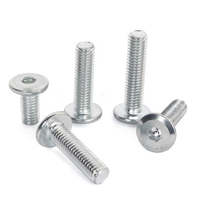 Gebruikersvriendelijke DIN7420 Platte ronde kop Hexagon Socket Schroef voor Houten Meubels