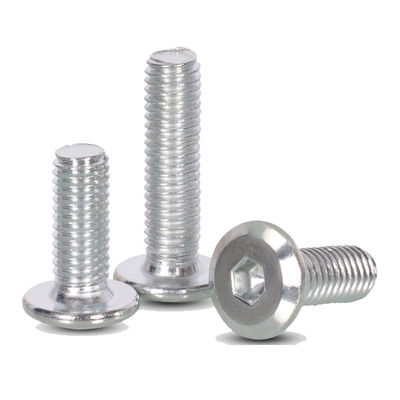 Gebruikersvriendelijke DIN7420 Platte ronde kop Hexagon Socket Schroef voor Houten Meubels