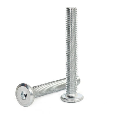 Gebruikersvriendelijke DIN7420 Platte ronde kop Hexagon Socket Schroef voor Houten Meubels