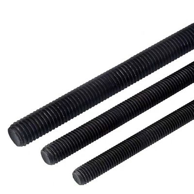 Carbon Steel Plain Direct Black Oxide DIN938 Stud Bolts Loodschroef met Zinc Finish