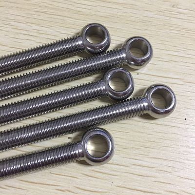 Plain Finish Small M2 M3 Lifting Eye Bolt voor het opheffen van roestvrijstalen producten
