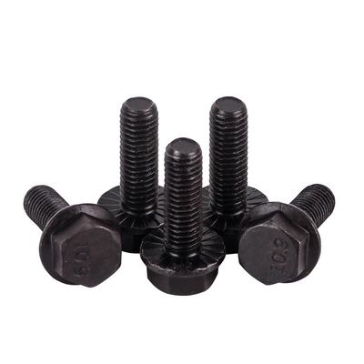 Zinc Finish Hex Flange Bolt van roestvrij staal DIN 6921 Bolt voor bouwmachines