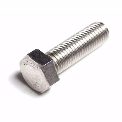 Plaat M4-M48 DIN933/931 Hexbouten van roestvrij staal A2-70 A4-70 voor bouwprojecten