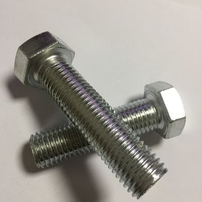 Plaat M4-M48 DIN933/931 Hexbouten van roestvrij staal A2-70 A4-70 voor bouwprojecten