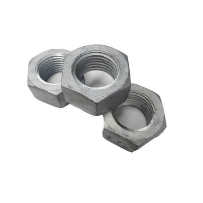 Hot Dip Galvanizing Din 934 Nut Polijst Afwerking Klasse 8.8 Carbon Steel Hex Nut