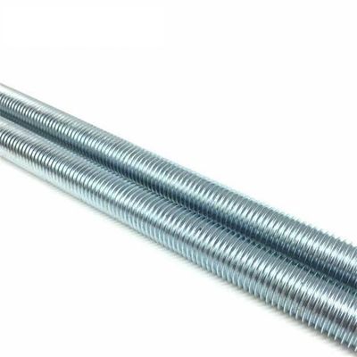 ZINK Finish M4-M48 A2-70 A4-70 roestvrij staal gegalvaniseerd koolstofstaal schroefdraadstaaf