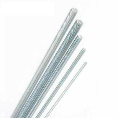 ZINK Finish M4-M48 A2-70 A4-70 roestvrij staal gegalvaniseerd koolstofstaal schroefdraadstaaf