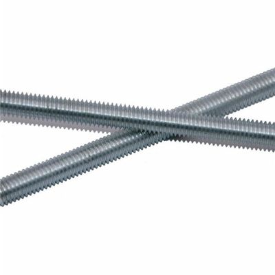 ZINK Finish M4-M48 A2-70 A4-70 roestvrij staal gegalvaniseerd koolstofstaal schroefdraadstaaf