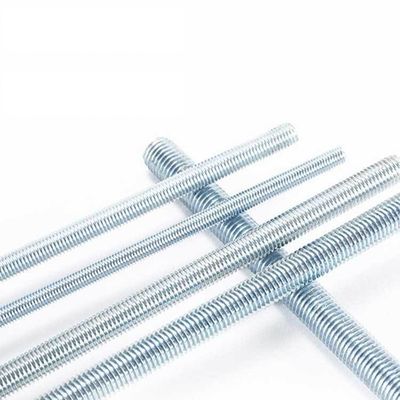 ZINK Finish M4-M48 A2-70 A4-70 roestvrij staal gegalvaniseerd koolstofstaal schroefdraadstaaf