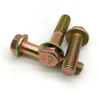 Titanium Hex Flange Bolt Lengte 3mm-500mm M3-M64 voor de olie- en gasindustrie
