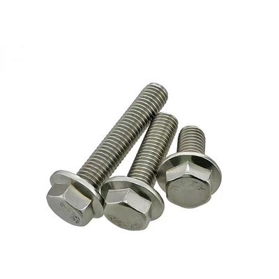 Titanium Hex Flange Bolt Lengte 3mm-500mm M3-M64 voor de olie- en gasindustrie