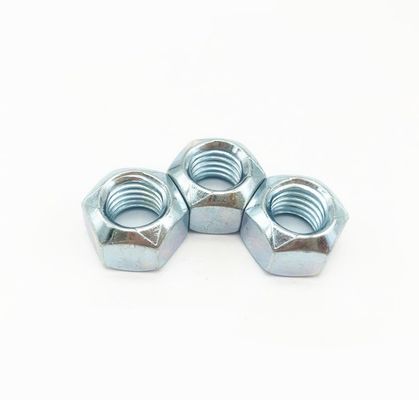 ISO9001 gecertificeerd ZINC Finish Hexagon Point Lock Nuts DIN980V voor veilige bevestiging