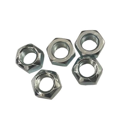 ISO9001 gecertificeerd ZINC Finish Hexagon Point Lock Nuts DIN980V voor veilige bevestiging
