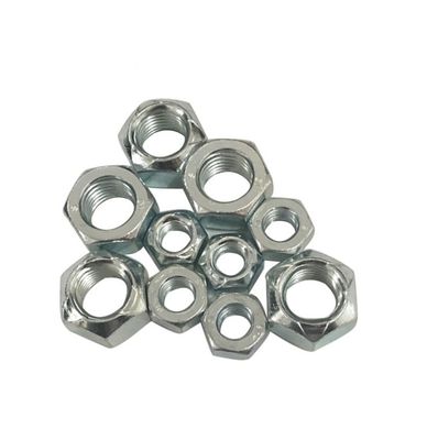 ISO9001 gecertificeerd ZINC Finish Hexagon Point Lock Nuts DIN980V voor veilige bevestiging