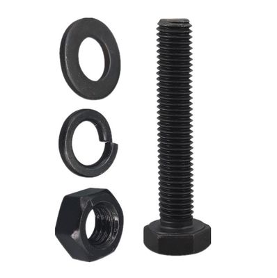 4.8 8.8 10.9 12.9 DIN933 931 Hexbolt met ZINC-afwerking en ISO9001-certificering