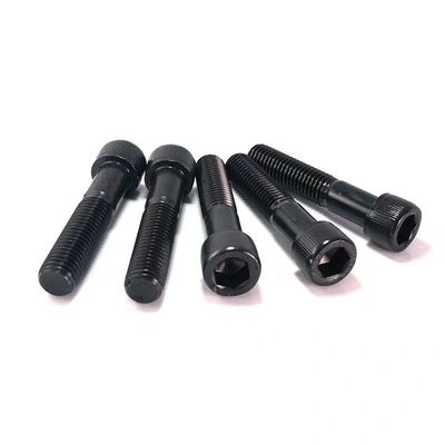ASTM A574 Zwarte oxide afwerking Hexagon Socket Head Cap Schroeven DIN912 in de industriestandaard