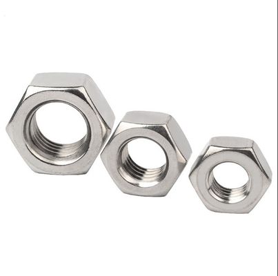 Carbon Steel Hex Head Nut M6 M8 M10 DIN934 voor gebouwen