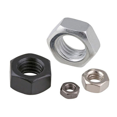Metrische meting Metrische ISO Din Hexagon Nut met Zinkgeplating Zwart DIN 934