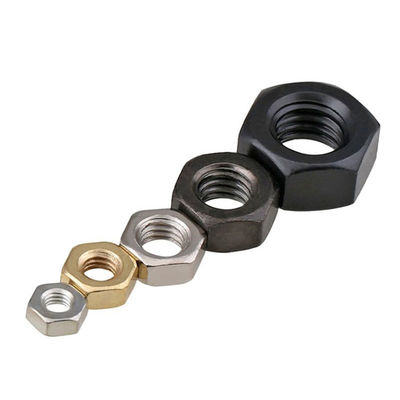 Metrische meting Metrische ISO Din Hexagon Nut met Zinkgeplating Zwart DIN 934
