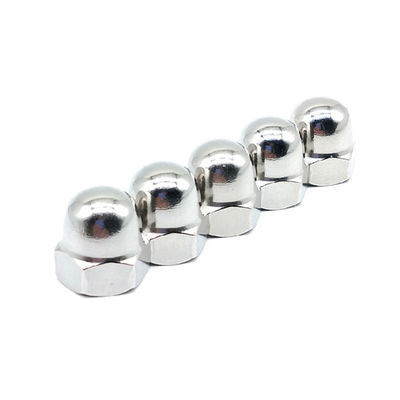 Metrisch koolstofstaal DIN 1587 Hexagon Flange Domed End Acorn Nuts M6 Dome Nut