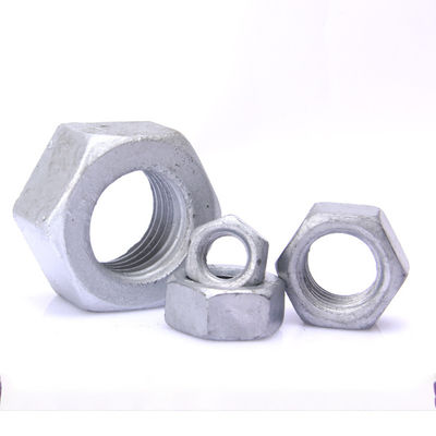 M10 M16 Hot Dip Galvanized Hdg Hex Bolt And Nut Din933 Din934