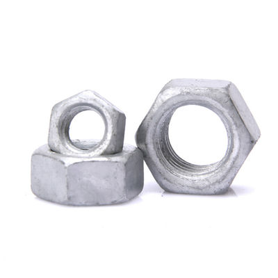 M10 M16 Hot Dip Galvanized Hdg Hex Bolt And Nut Din933 Din934