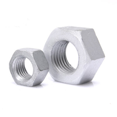 M10 M16 Hot Dip Galvanized Hdg Hex Bolt And Nut Din933 Din934