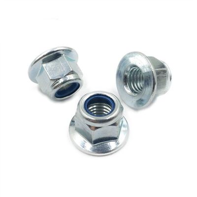M2-M100 Hex Flange Nylock Nut Direct Levering Beste met Zn HDG Zwarte Plain Finish