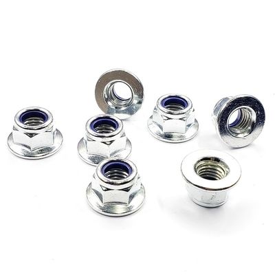 M2-M100 Hex Flange Nylock Nut Direct Levering Beste met Zn HDG Zwarte Plain Finish