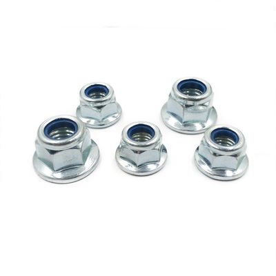 M2-M100 Hex Flange Nylock Nut Direct Levering Beste met Zn HDG Zwarte Plain Finish