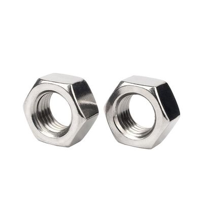 Geel zinkgeplatte roestvrij staal SS304 SS316 A2 A4 70 80 Hex-noot DIN934 Direct