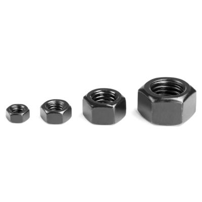 Bevestigingsmateriaal Direct Custom Black Oxide Finish DIN934 Hex Nut voor koolstof/roestvrij staal