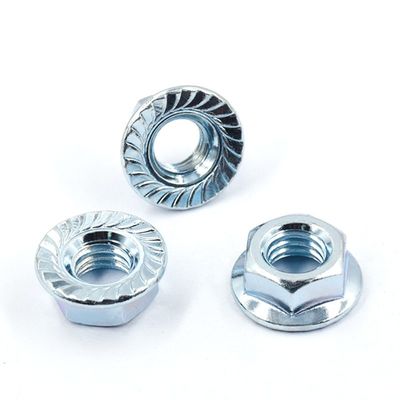 Metrisch meetsysteem DIN 6923 gegalvaniseerde hexflensnoot met bout OEM aanvaardbaar
