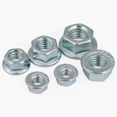 Metrisch meetsysteem DIN 6923 gegalvaniseerde hexflensnoot met bout OEM aanvaardbaar