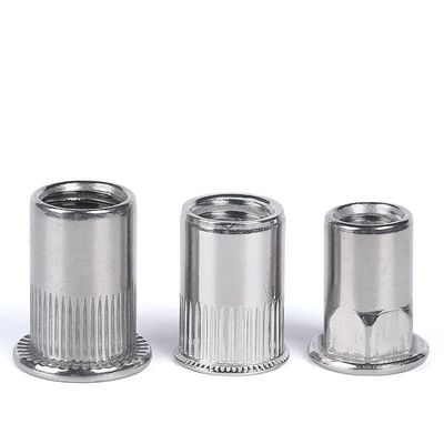 DIN7340 Knurled Blind Riveting Rivet Nut met roestvrij staal van Fastener Direct
