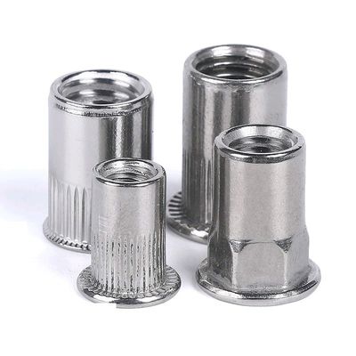 DIN7340 Knurled Blind Riveting Rivet Nut met roestvrij staal van Fastener Direct