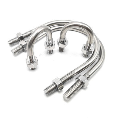 DIN-standaard M4 M5 M6 roestvrij staal SS304 Ankerbout J Hook Bout U Bout door OEM aanvaardbaar
