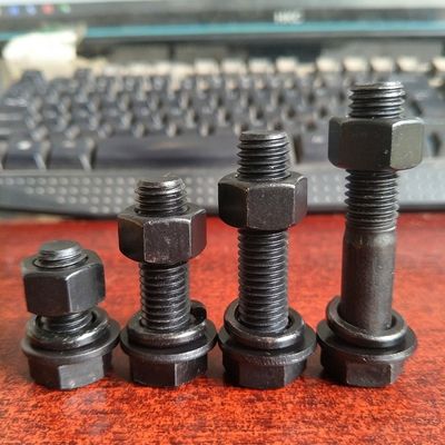 DIN933 Hexbout en moer met wasmachine Alle standaard draadgroottes op maat gemaakt door Perno Steel