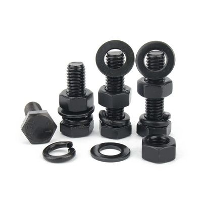 DIN933 Hexbout en moer met wasmachine Alle standaard draadgroottes op maat gemaakt door Perno Steel