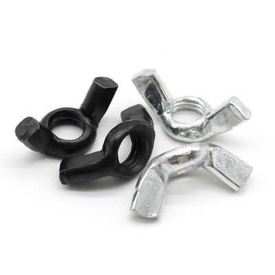 Vervoer tray bevestigingen 304 roestvrij staal vlinderbout met zwart oxide afwerking