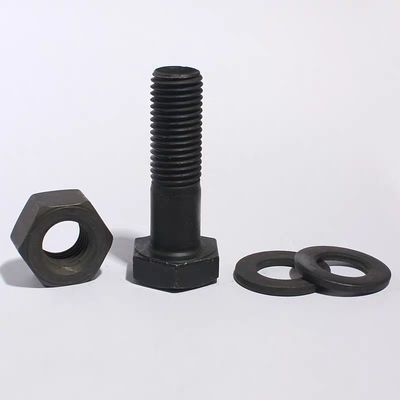 BLACK Finish DIN7990 Hexagonale kopbouten voor staalconstructies in staal