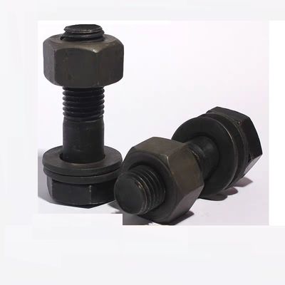 BLACK Finish DIN7990 Hexagonale kopbouten voor staalconstructies in staal