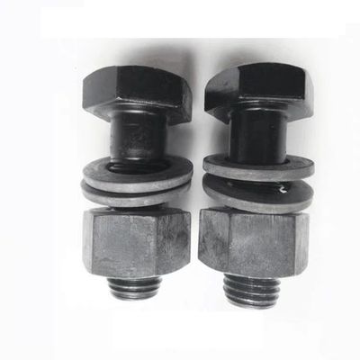 BLACK Finish DIN7990 Hexagonale kopbouten voor staalconstructies in staal