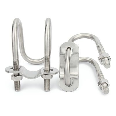 Gratis monsters verstrekt U-bolt klem voor buizen M6-M64 koolstofstaal/roestvrij staal