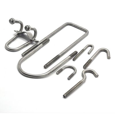 Gratis monsters verstrekt U-bolt klem voor buizen M6-M64 koolstofstaal/roestvrij staal