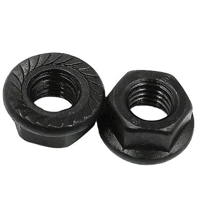 M2-M30 Plain 304 roestvrij staal Nylon slotnoot DIN6923 voor zware toepassingen