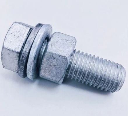 Industrieklasse warm gedip galvaniseerde bout DIN933 DIN934 voor langdurige prestaties