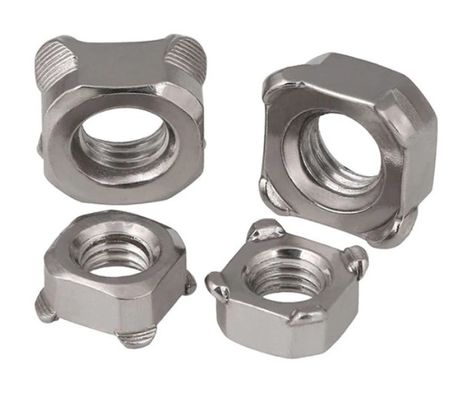 Metrisch meetsysteem voor de automobielindustrie 304 roestvrij staal Hexagonale gelaste moer