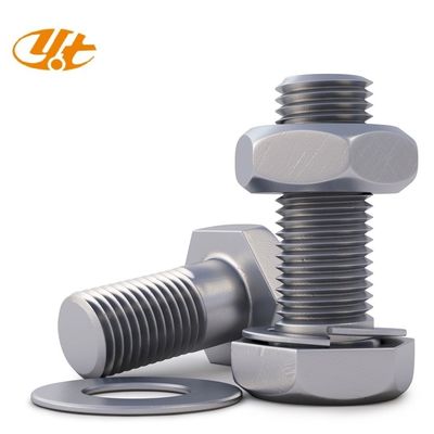 DIN ANSI HDG Full Threaded Hex Bolt voor industriële toepassingen Dikte MM10-MM500